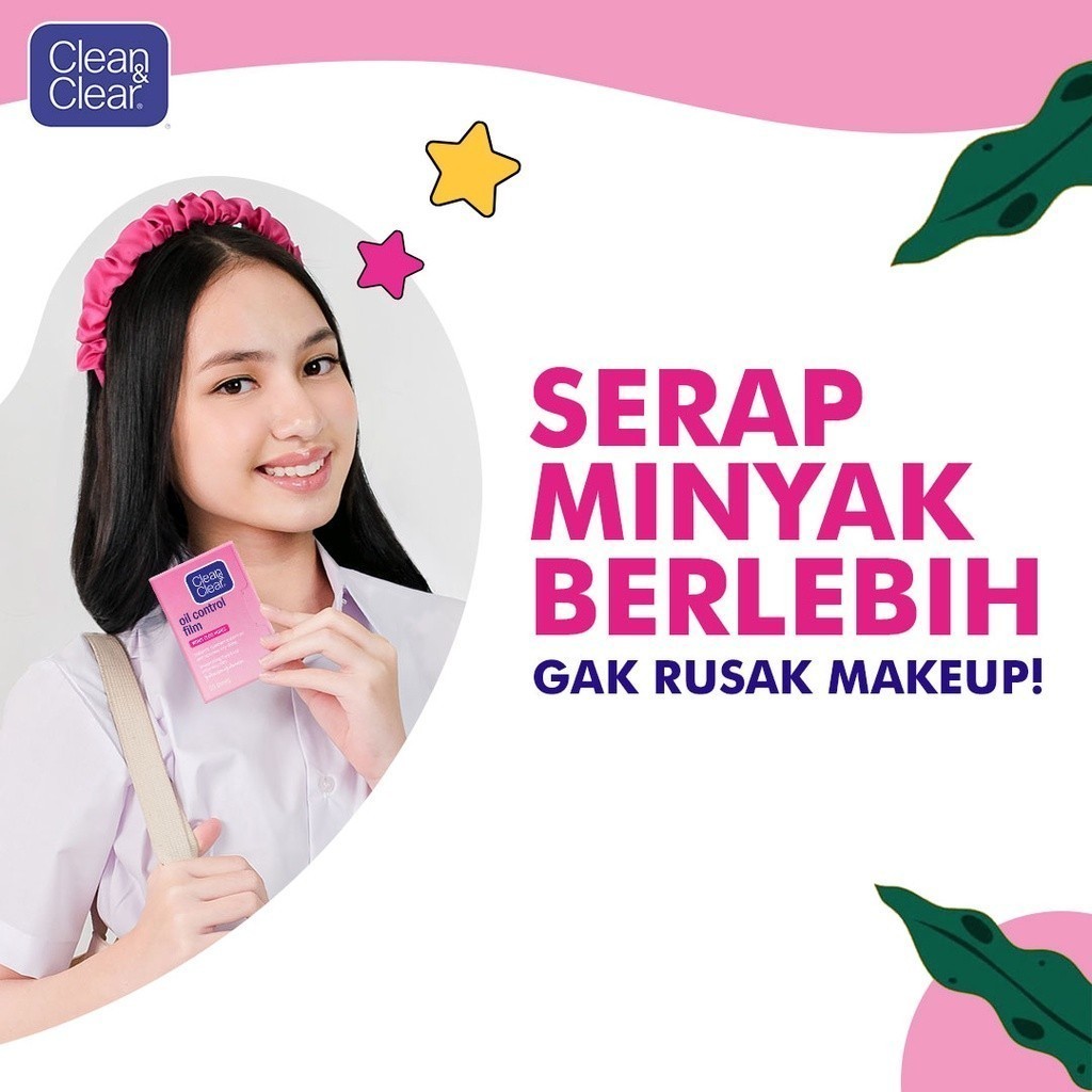 Clean & Clear Oil Control Film Pink 50s