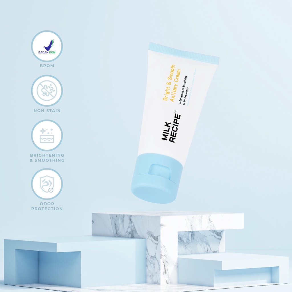 Milk Recipe Bright & Smooth Axillary Cream 30gr