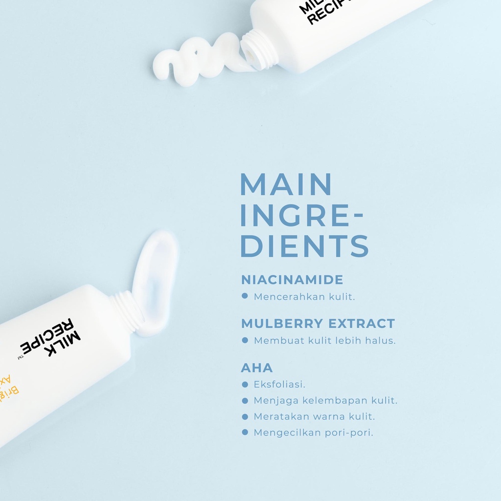 Milk Recipe Bright & Smooth Axillary Cream 30gr