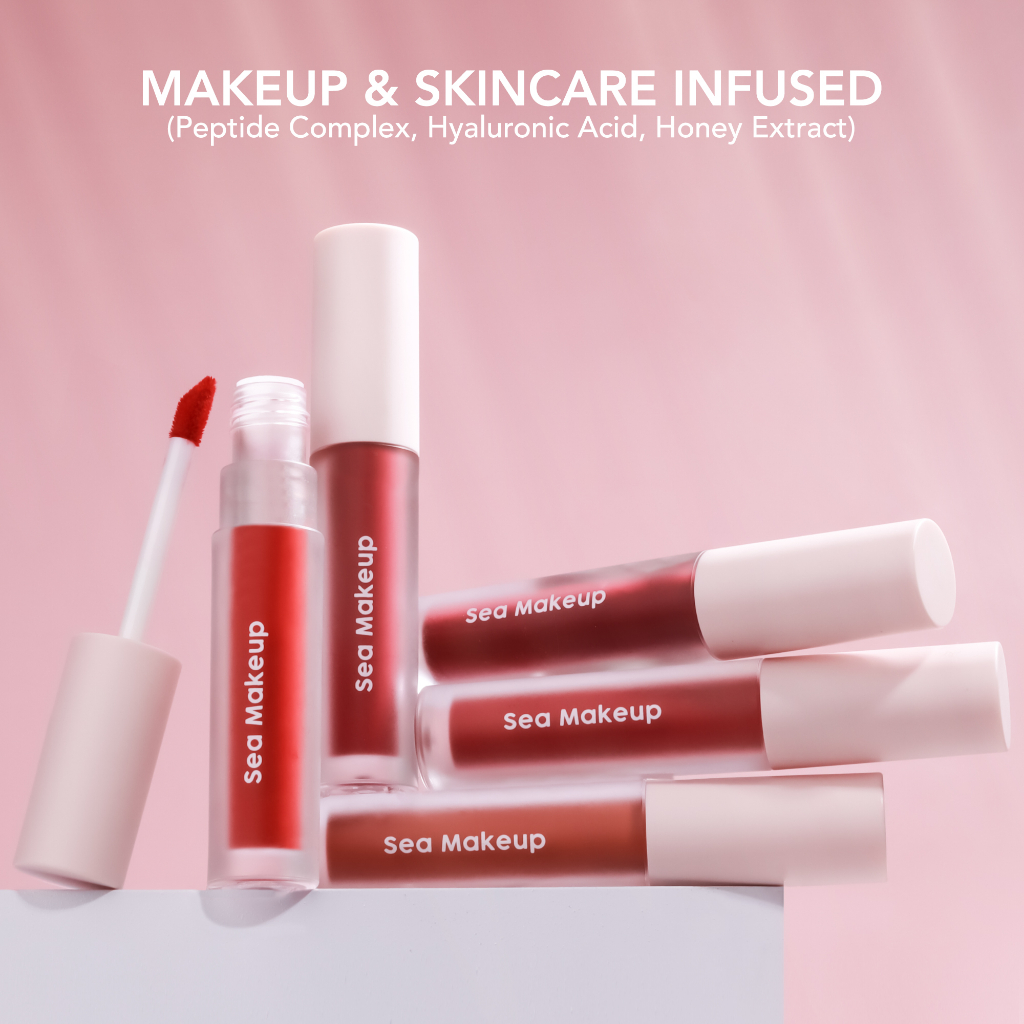 Sea Makeup Slick Cover Jelly Tint 3,2ml - Rosey Crumble