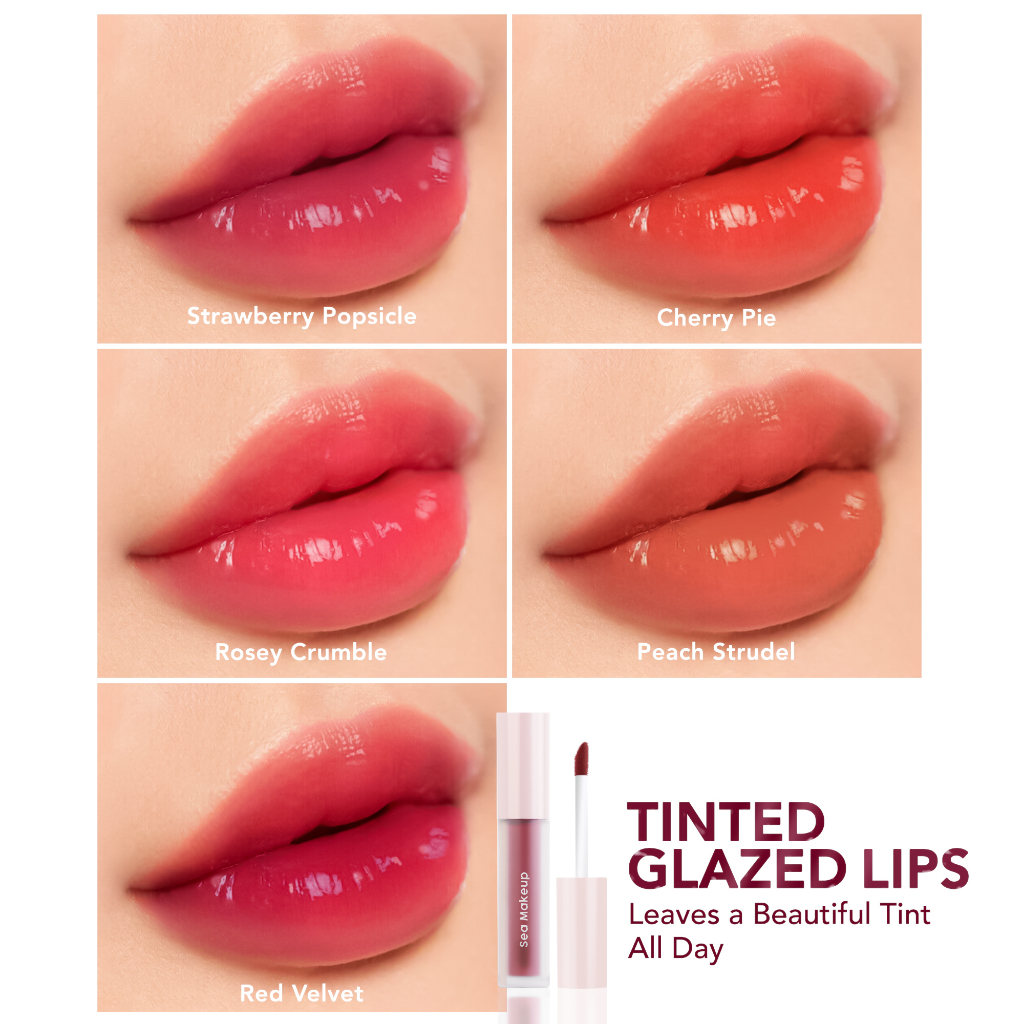 Sea Makeup Slick Cover Jelly Tint 3,2ml - Rosey Crumble