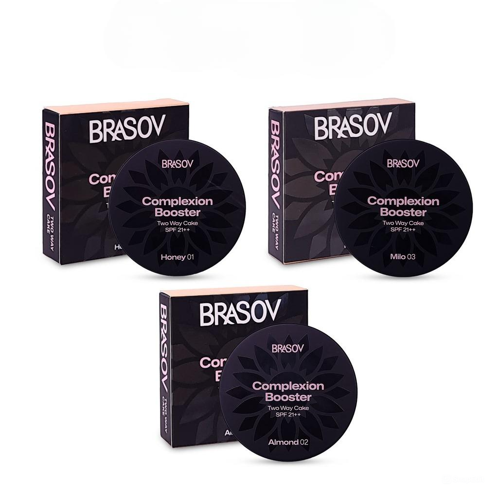 Brasov Complexion Booster Two Way Cake SPF21++ 8,5gr - 03 Milo