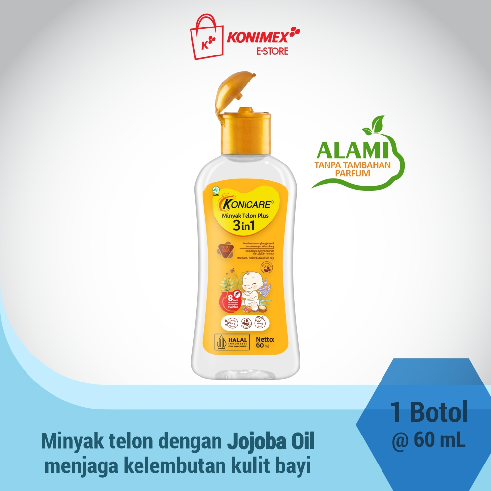 Konicare Minyak Telon Plus 3in1 60ml