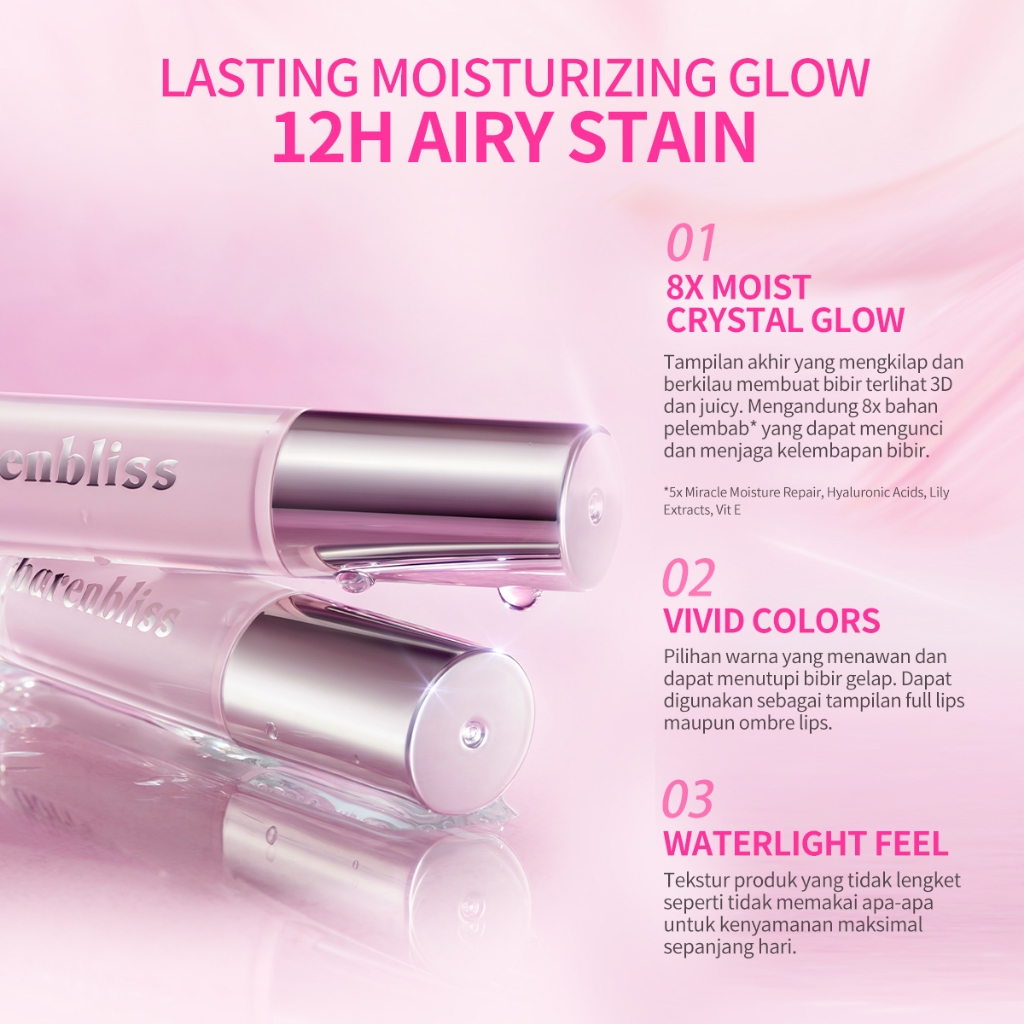 BNB Barenbliss Lily Makes Luminous Glow Tint 2.5gr - 01 Queen Bae