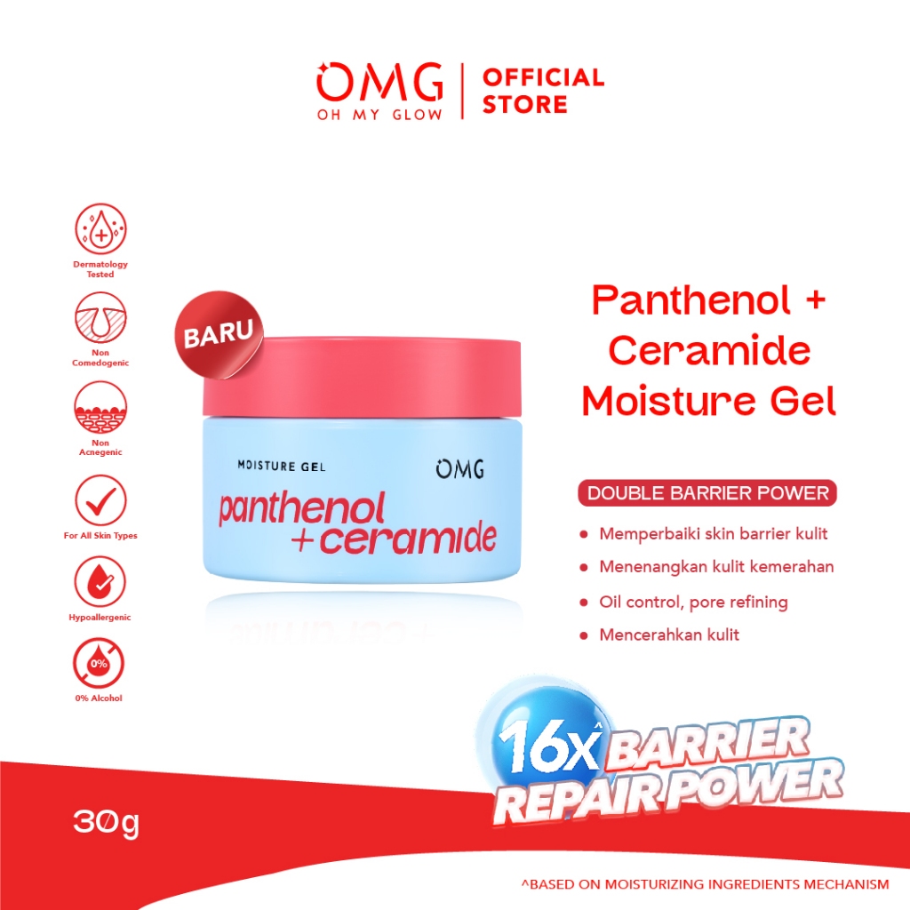 Oh My Glow Panthenol + Ceramide Moisture Gel 30gr (OMG)