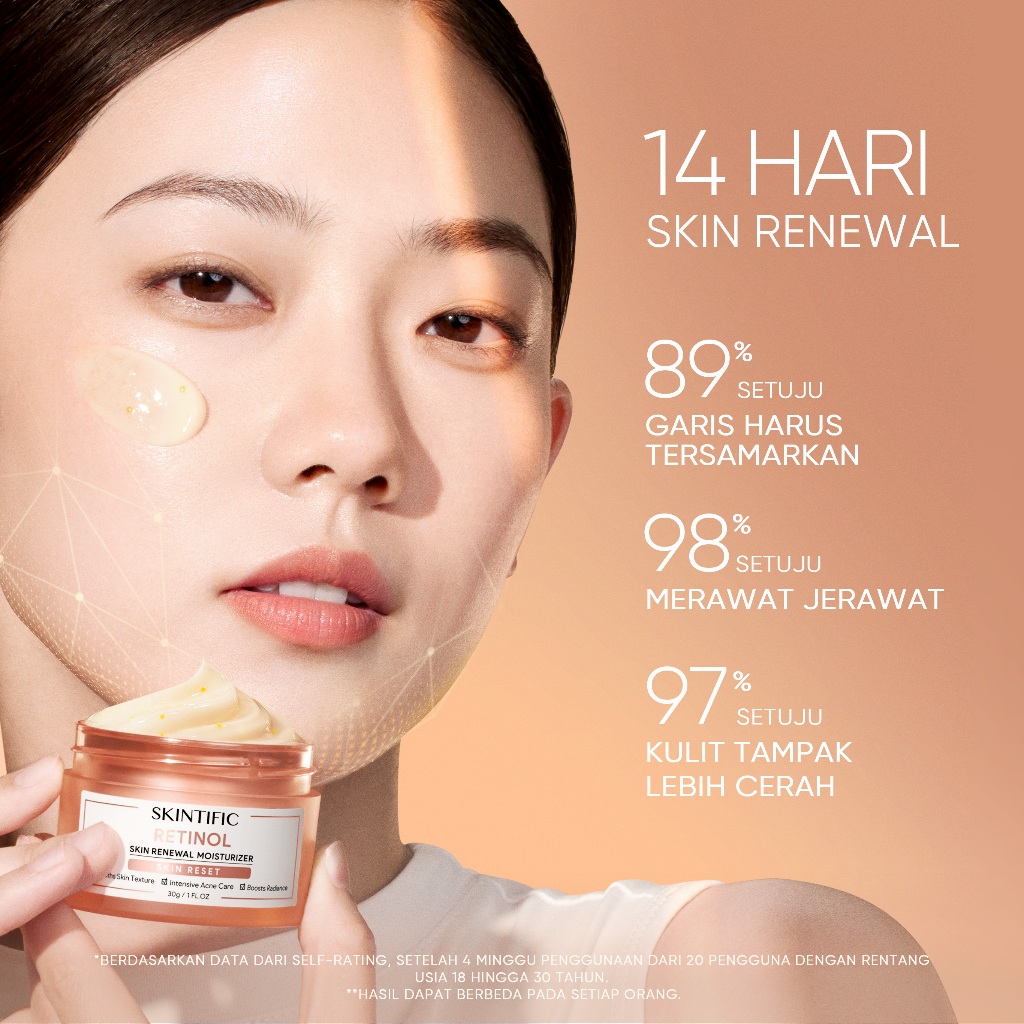 Skintific Retinol Skin Renewal Moisturizer 30gr