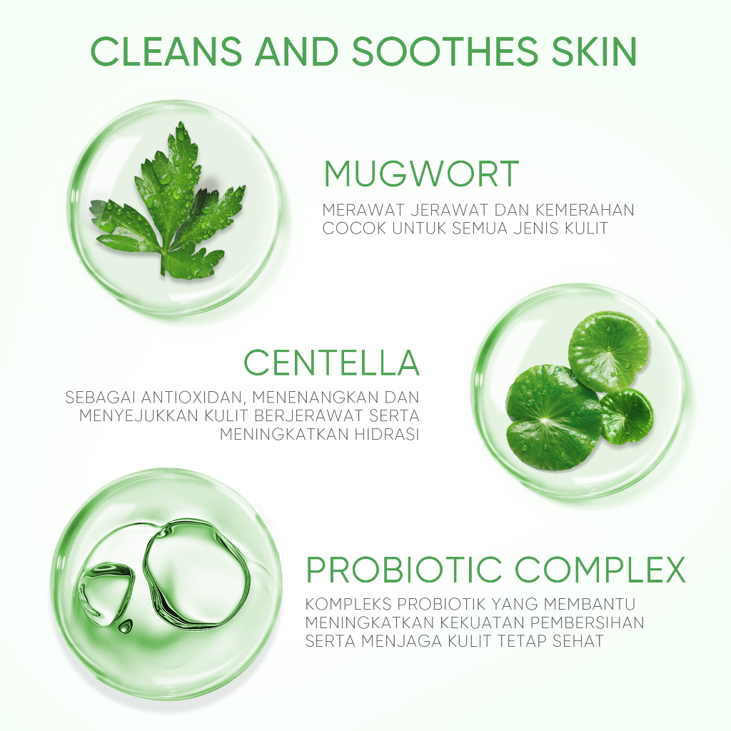 Skintific Mugwort Purifying Micellar Water 75ml (KECIL)