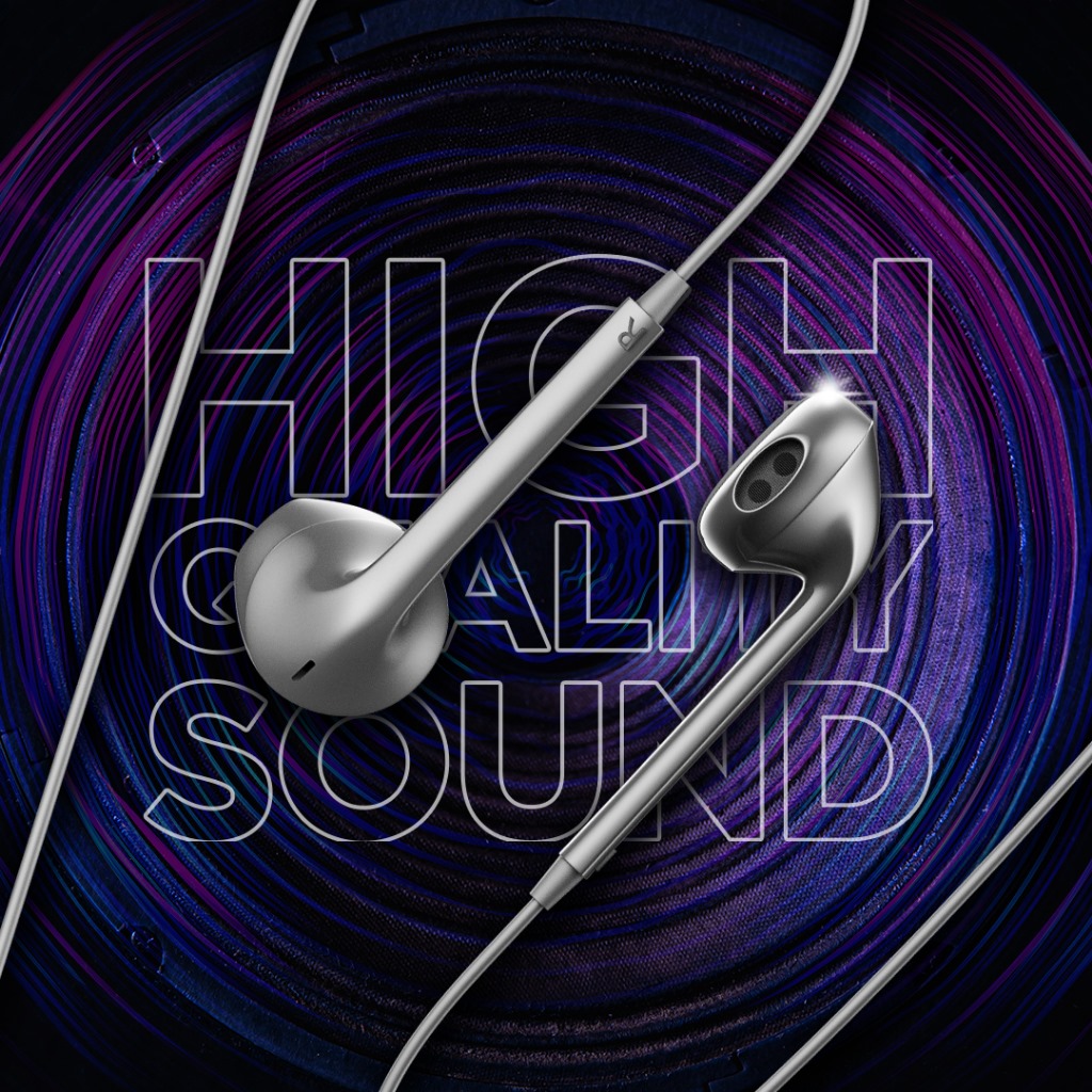 Inbox Earphone Kabel Toples - HT 02