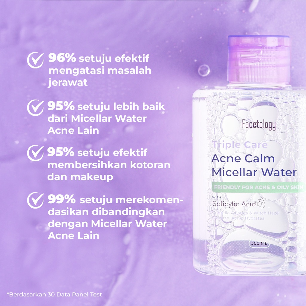 Facetology Triple Care Acne Calm Micellar Water 300ml