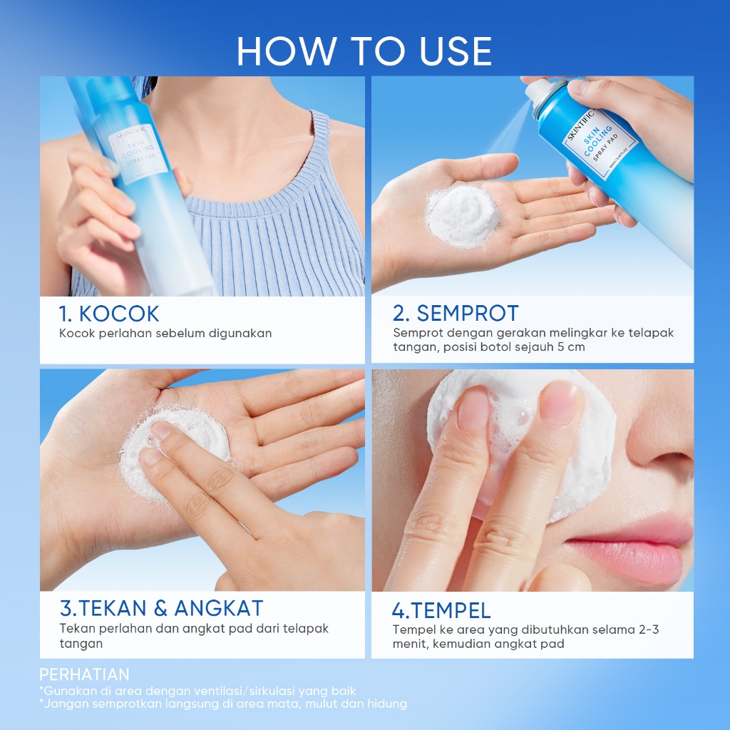 Skintific Skin Cooling Spray Pad 160ml