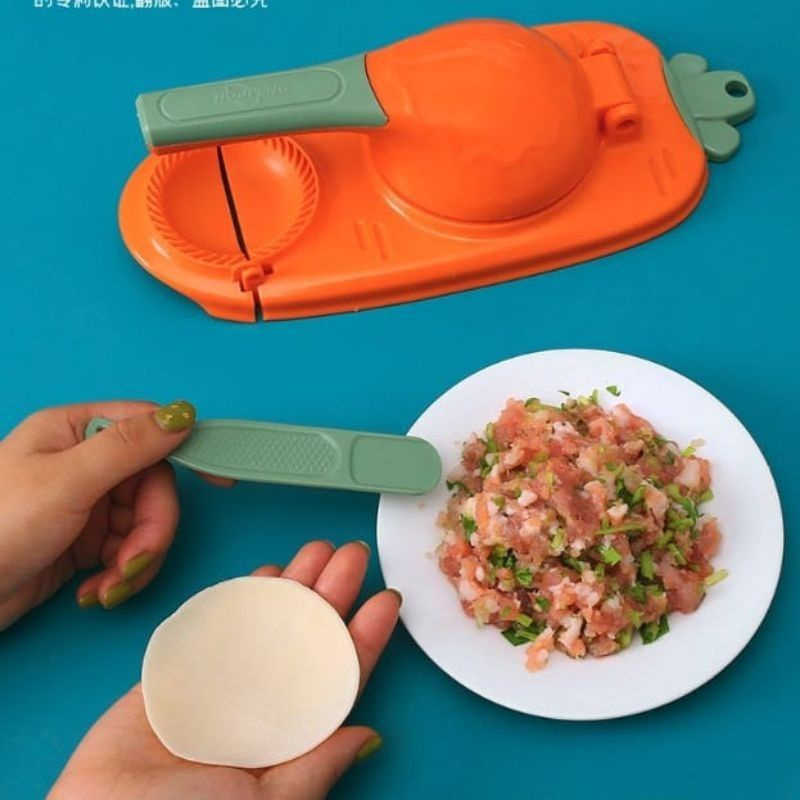 Alat Press Adonan Kulit Pangsit 2in1 (Cetakan Pangsit Dumpling Wonton)