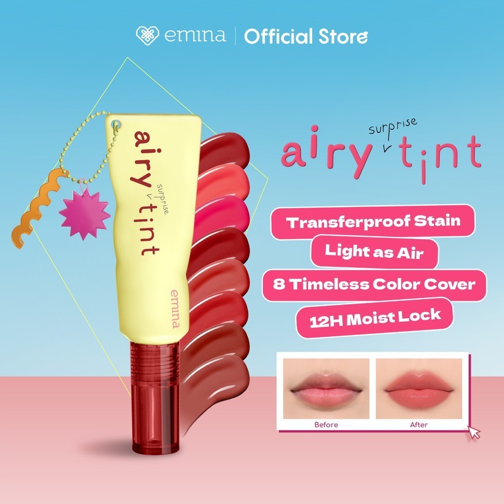 Emina Airy Surprise Tint 3gr - 08 Yada Yada