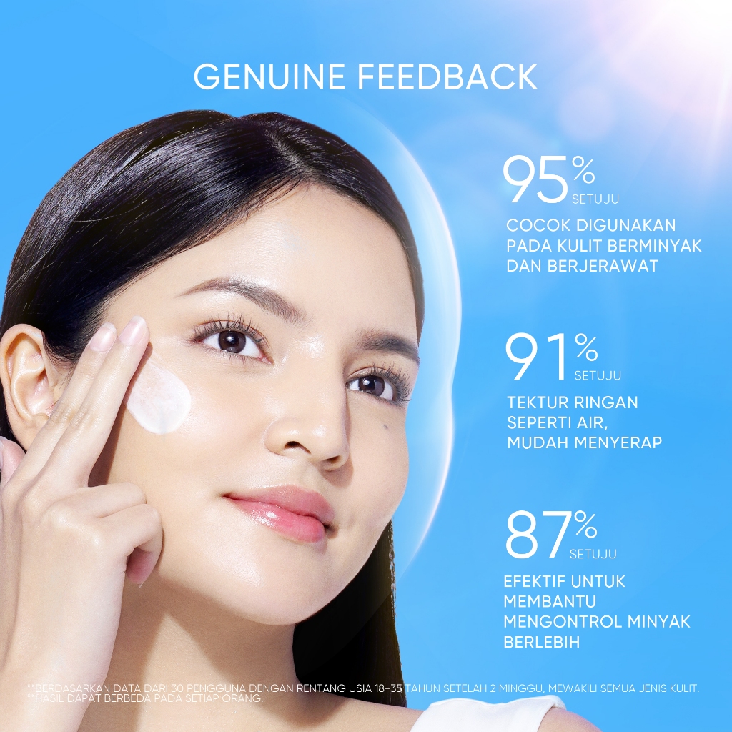 Skintific Aqua Light Daily Sunscreen SPF 35 PA+++ 30gr