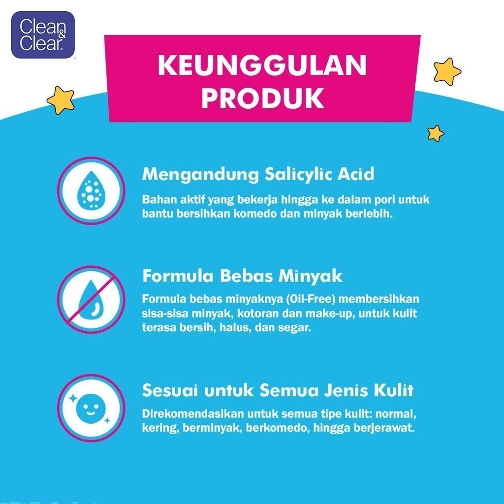 Clean & Clear Oil-Control Toner 100ml