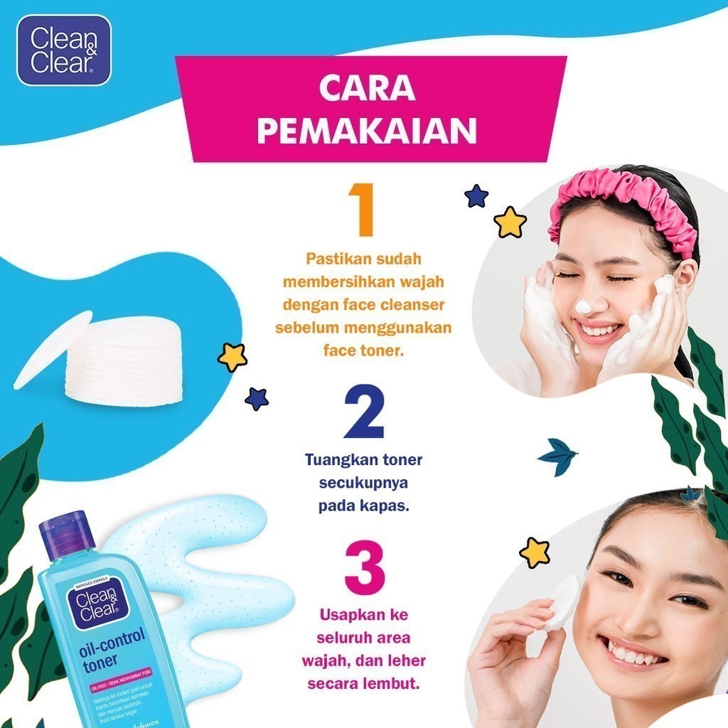 Clean & Clear Oil-Control Toner 100ml