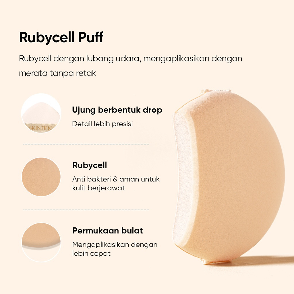 Skintific Cover All Perfect Cushion Refill - 03W Warm Almond