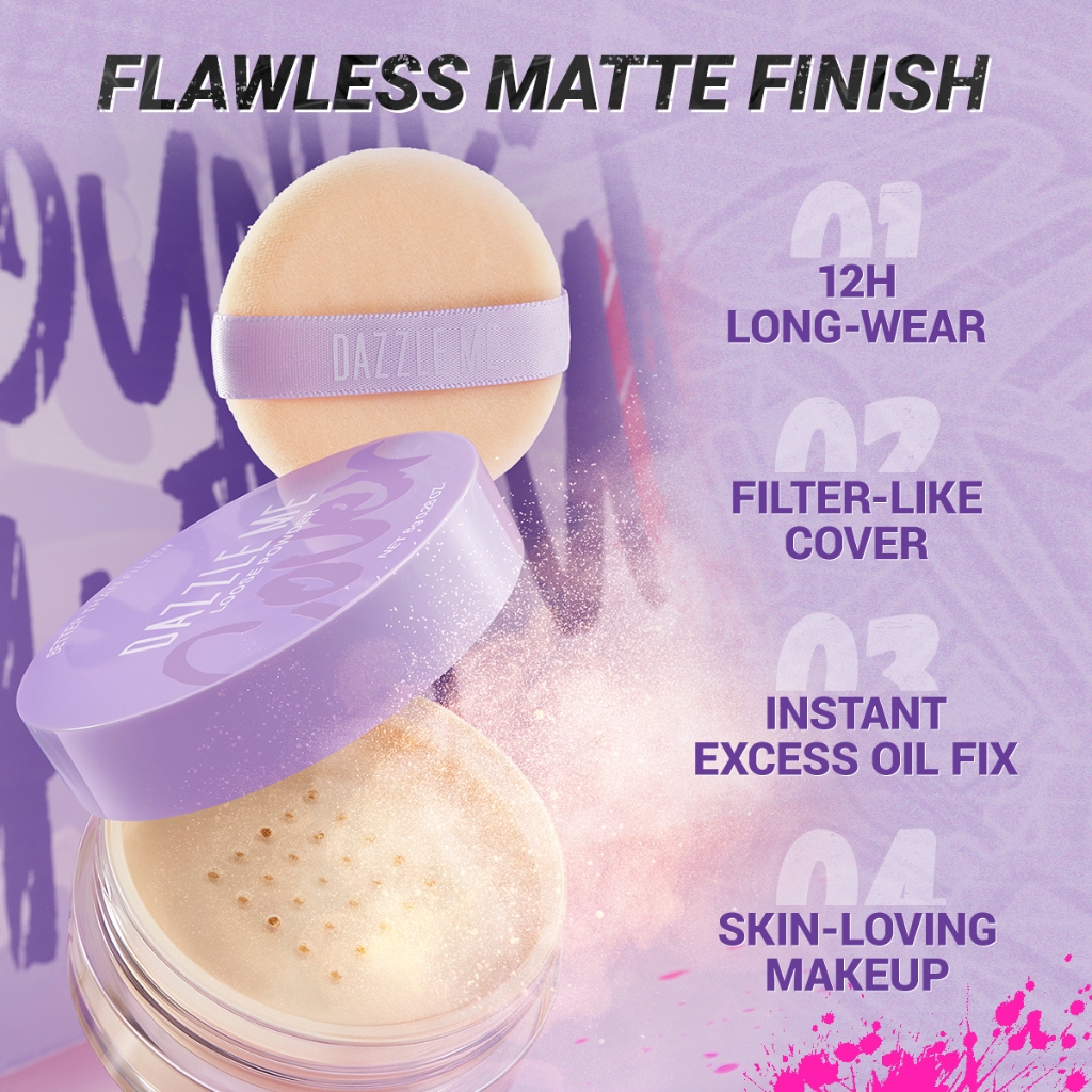 Dazzle Me Better Than Filter Fixed Loose Powder 8gr - T01 True Translucent
