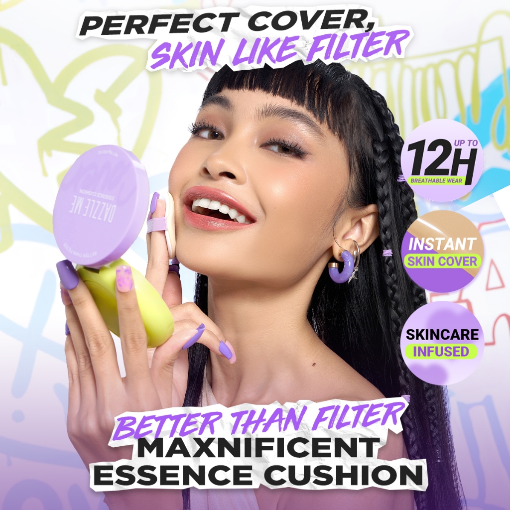 Dazzle Me Better Than Filter Maxnificent Essence Cushion 15gr - C02 Light Creme