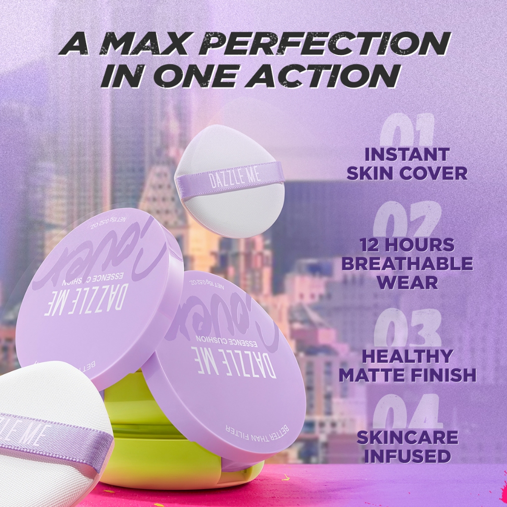 Dazzle Me Better Than Filter Maxnificent Essence Cushion 15gr - C02 Light Creme
