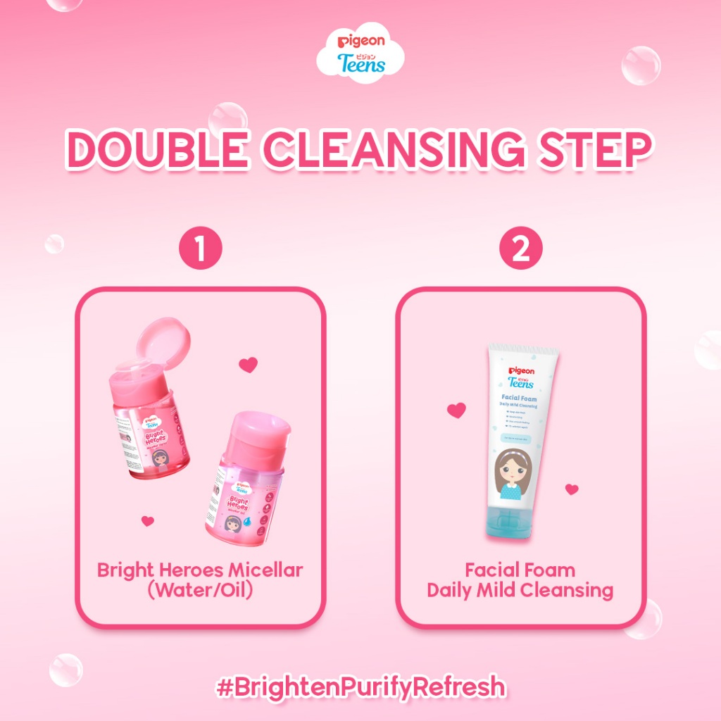 Pigeon Teens Micellar Water 100ml - Bright Heroes