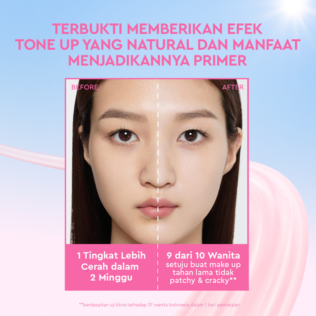 Wardah UV Shield Tone Up Sunscreen SPF50+ PA+++ 30ml