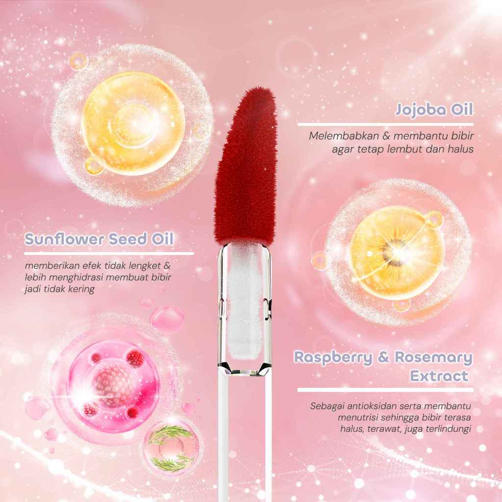 Xi Xiu Divine Lipteen Stain 2.5gr - 04 Innocent