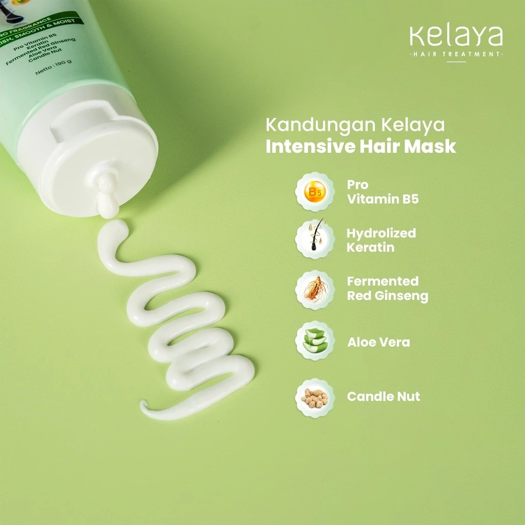 Kelaya Hair Treatment Intensive Hair Mask 190gr