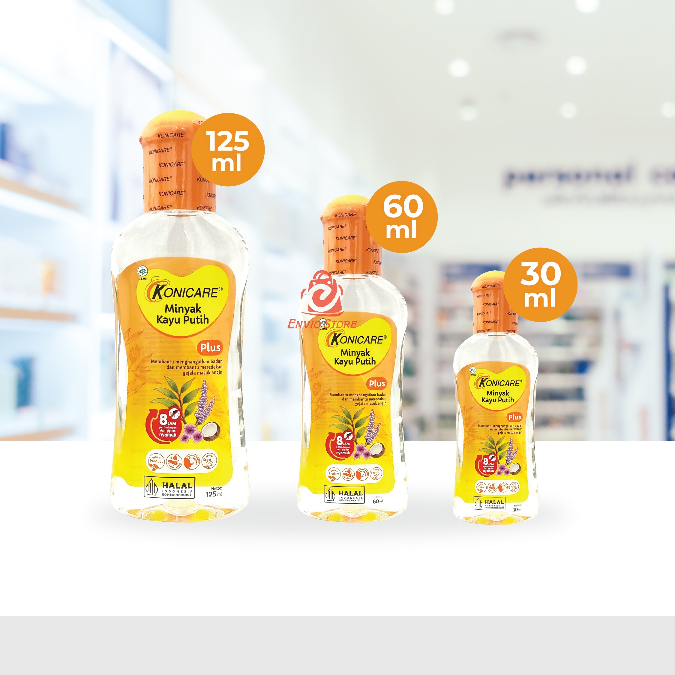 Konicare Minyak Kayu Putih Plus - 125ml