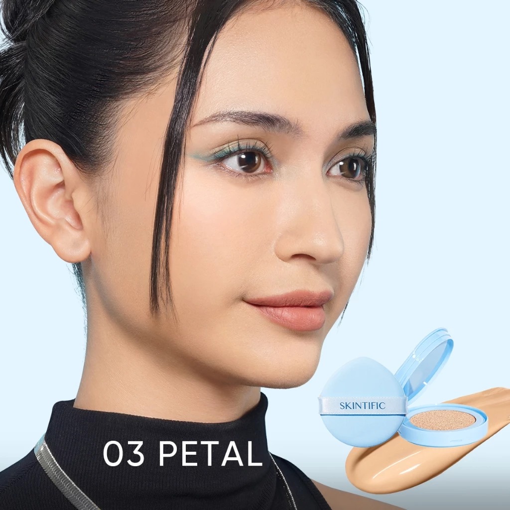 Skintific Perfect Stay Velvet Matte Cushion Refill - 03 Petal