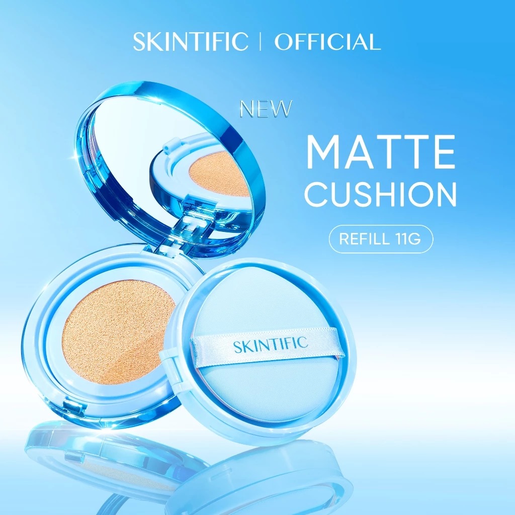 Skintific Perfect Stay Velvet Matte Cushion Refill - 03A Almond