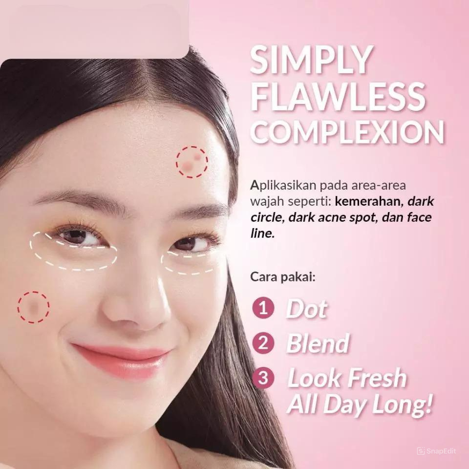 Pixy 4 Beauty Benefits Hybrid Liquid Concealer - 02 Orange Beige