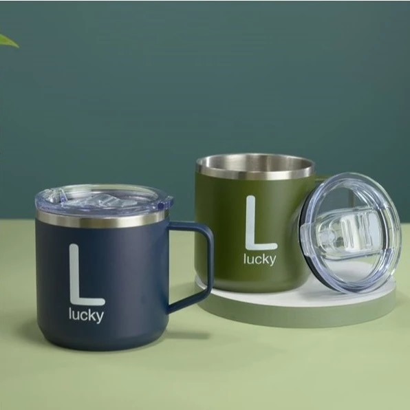 Coffee Cup Termos Polos Stainless 400ml (SD-1265) - Termos Tahan Panas Dingin 8 Jam