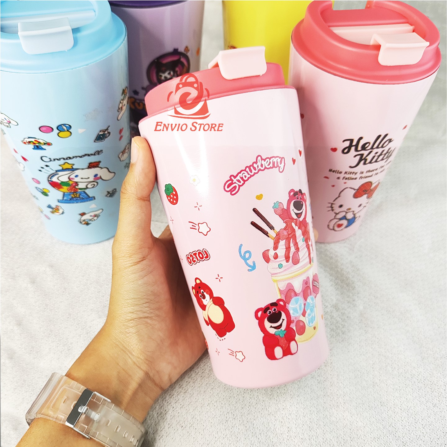 Tumblr Termos Karakter Sanrio 500ml (SD-1239) - Termos Botol Air Minum