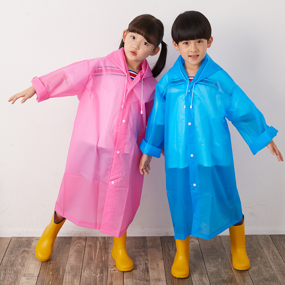 Jas Hujan ANAK Model Ponco Eva Lightweight Raincoat