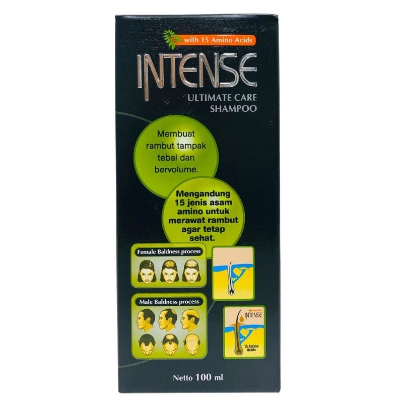 Intense Ultimate Care Shampoo Hair Fall Treatment - Normal Hair 100ml