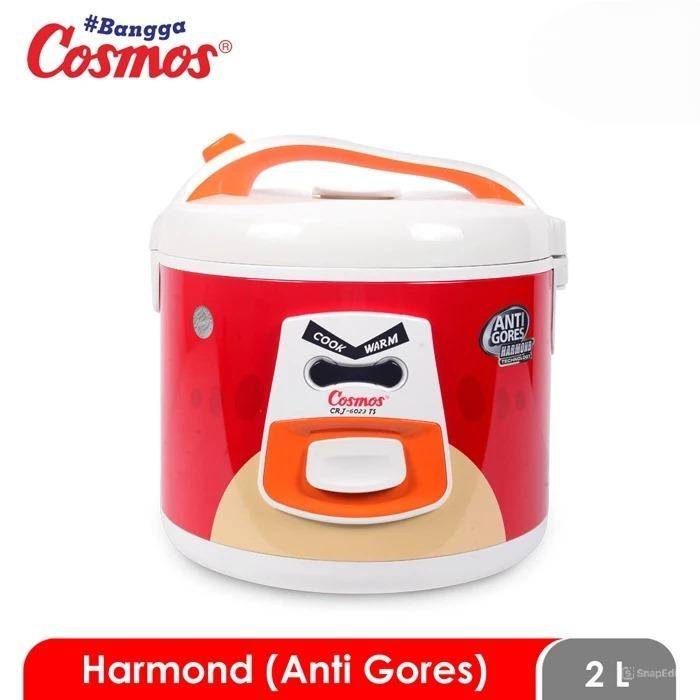 Cosmos Rice Cooker Harmond CRJ-6023 N - 2L 400W/220V Penanak Nasi Cosmos Rice Cooker Harmond CRJ-6023 N - 2L 400W/220V Penanak Nasi