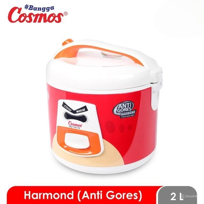 Cosmos Rice Cooker Harmond CRJ-6023 N - 2L 400W/220V Penanak Nasi Cosmos Rice Cooker Harmond CRJ-6023 N - 2L 400W/220V Penanak Nasi