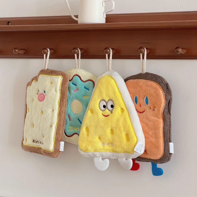 Handuk Tangan Mini Motif Roti (22cm x 17cm) - (Lap Tangan / Serbet / Wash Cloth) Handuk Tangan Mini Motif Roti (22cm x 17cm) - (Lap Tangan / Serbet / Wash Cloth)