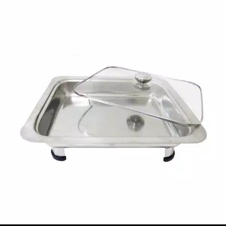 Serving Dish Kotak Prasmanan Full Kaca