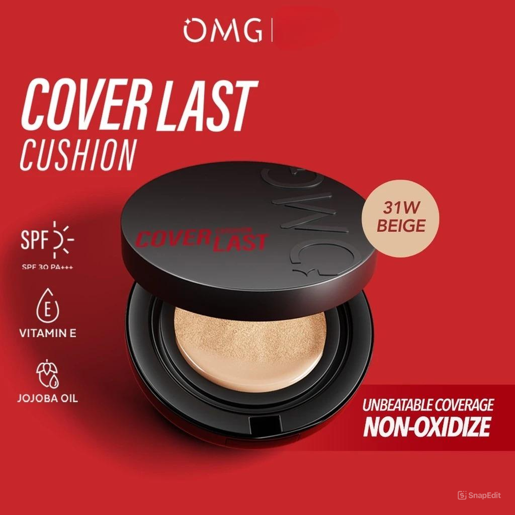 Oh My Glam Coverlast Cushion 15gr - 31W Beige (OMG)
