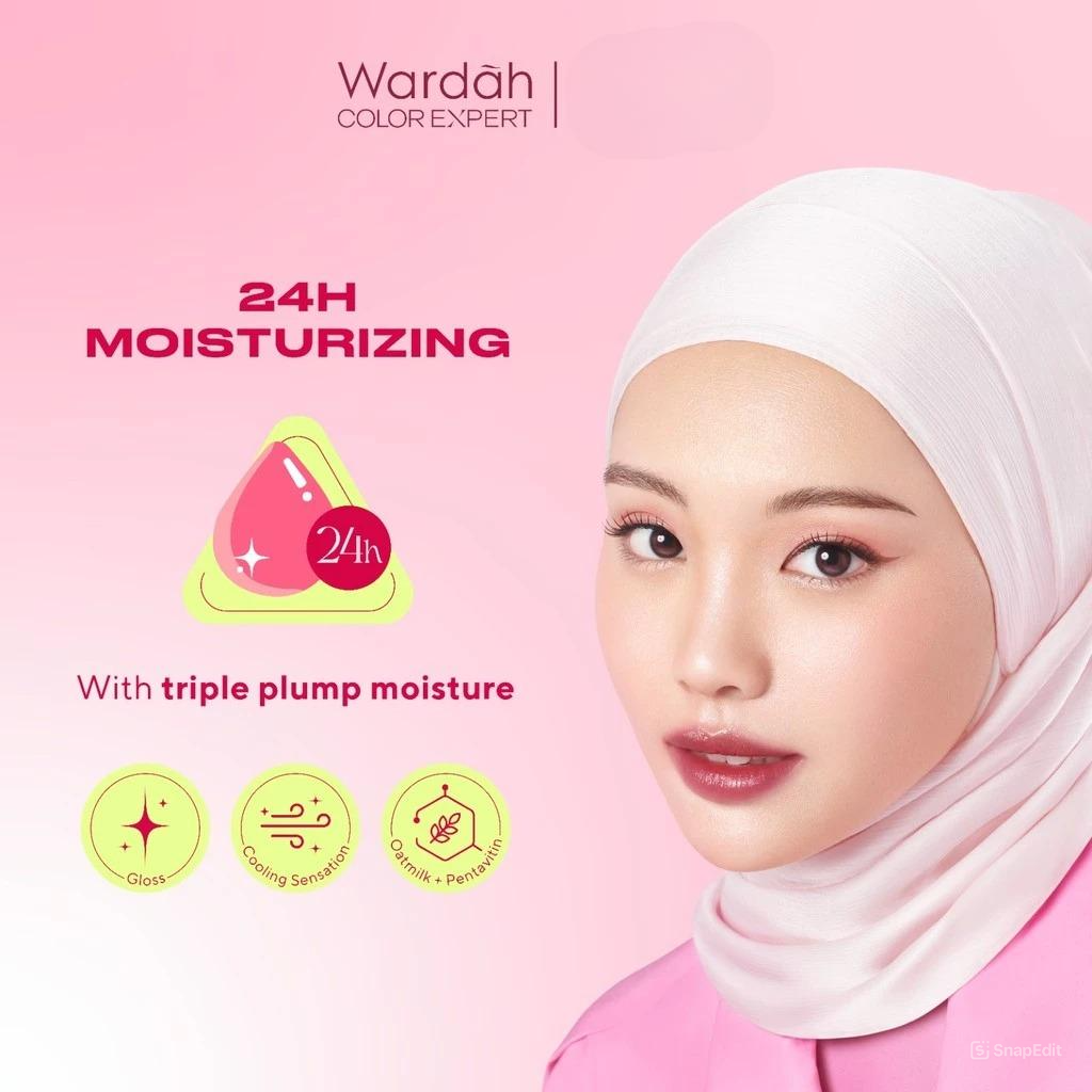 Wardah Moist Dew Tint 3gr - 01 Rosemilk Parfait