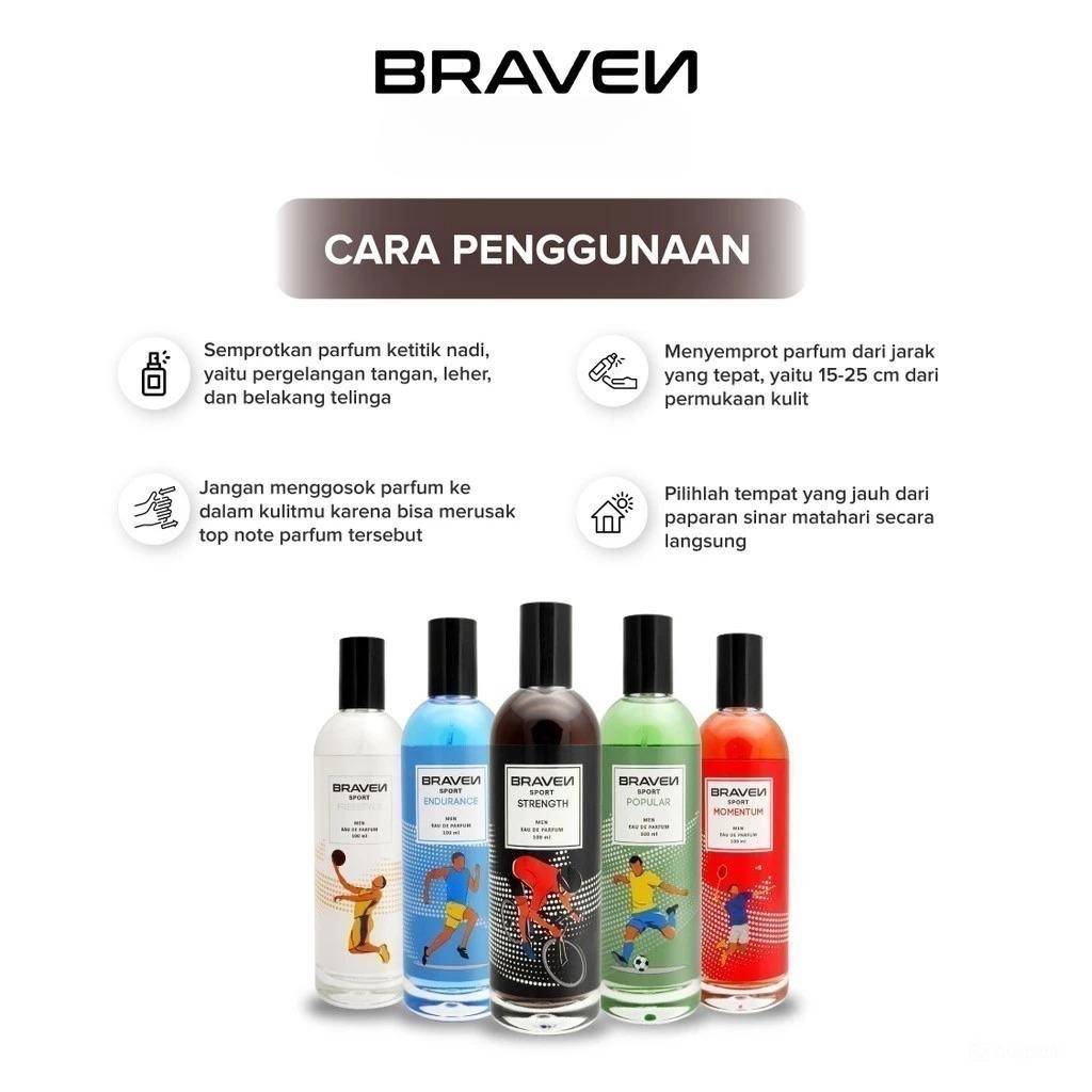 Braven Eau De Parfum Sport 100ml - Momentum