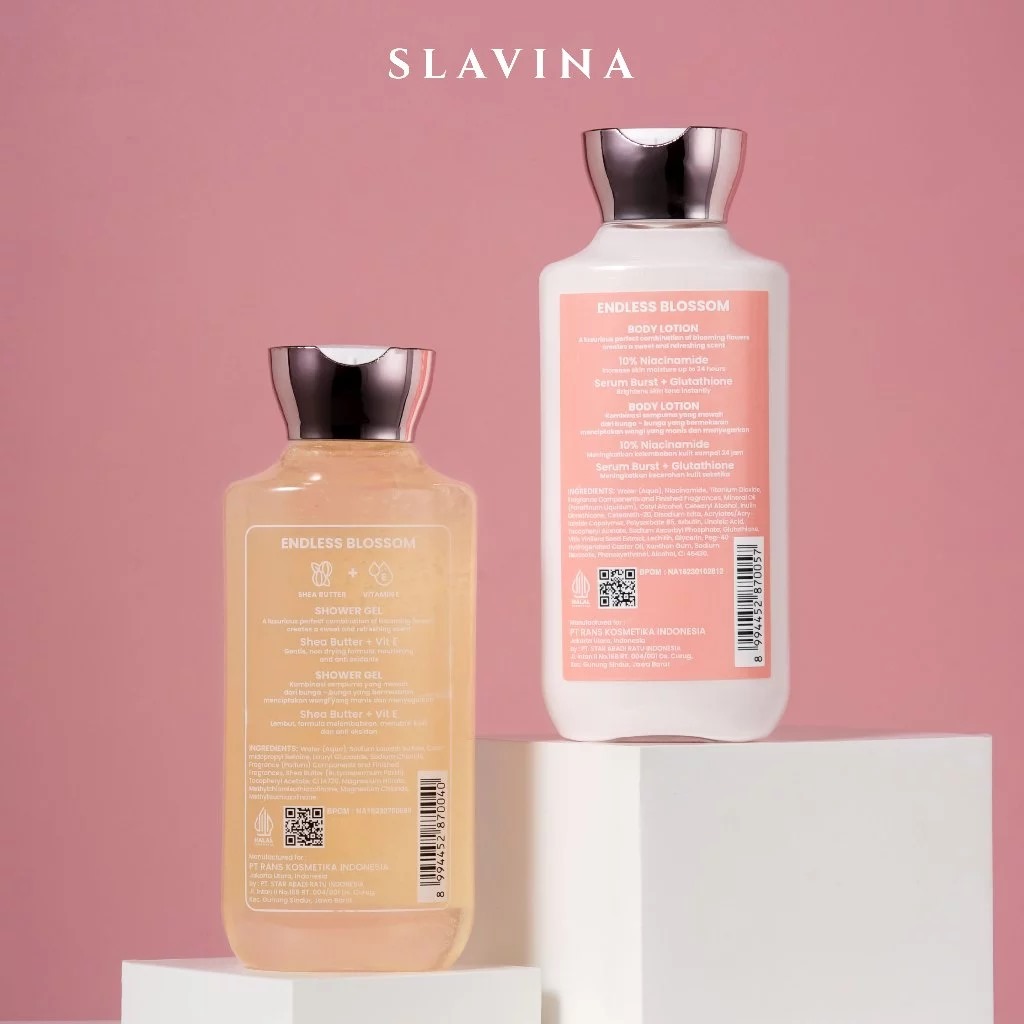 Slavina Body Lotion 350ml - Endless Blossom