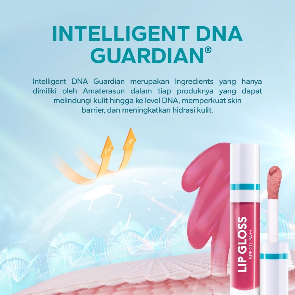 Amaterasun Lip Gloss SPF29 PA++++ - 01 Pink