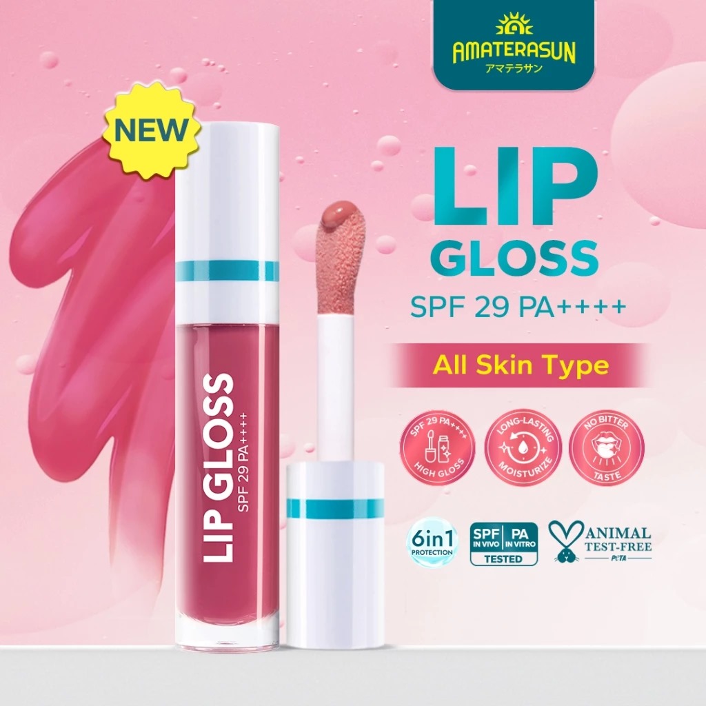 Amaterasun Lip Gloss SPF29 PA++++ - 02 Nude
