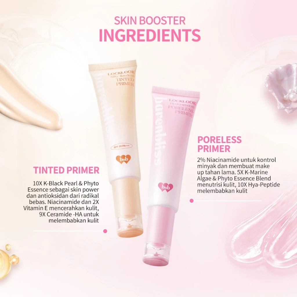 BNB Barenbliss Locklook Silky Flawless Tinted Primer SPF30 PA+++ 20gr