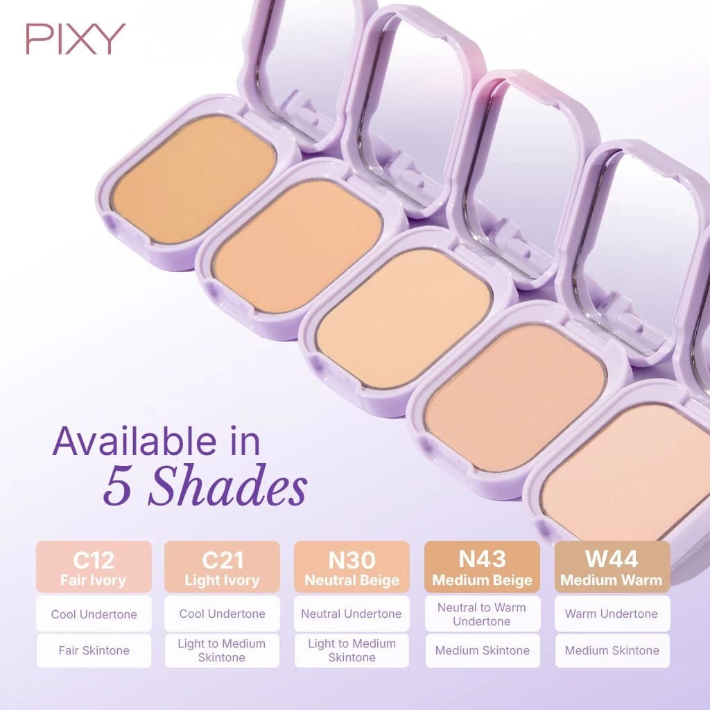 Pixy Airy Stay Two Way Cake 4gr - N43 Medium Beige