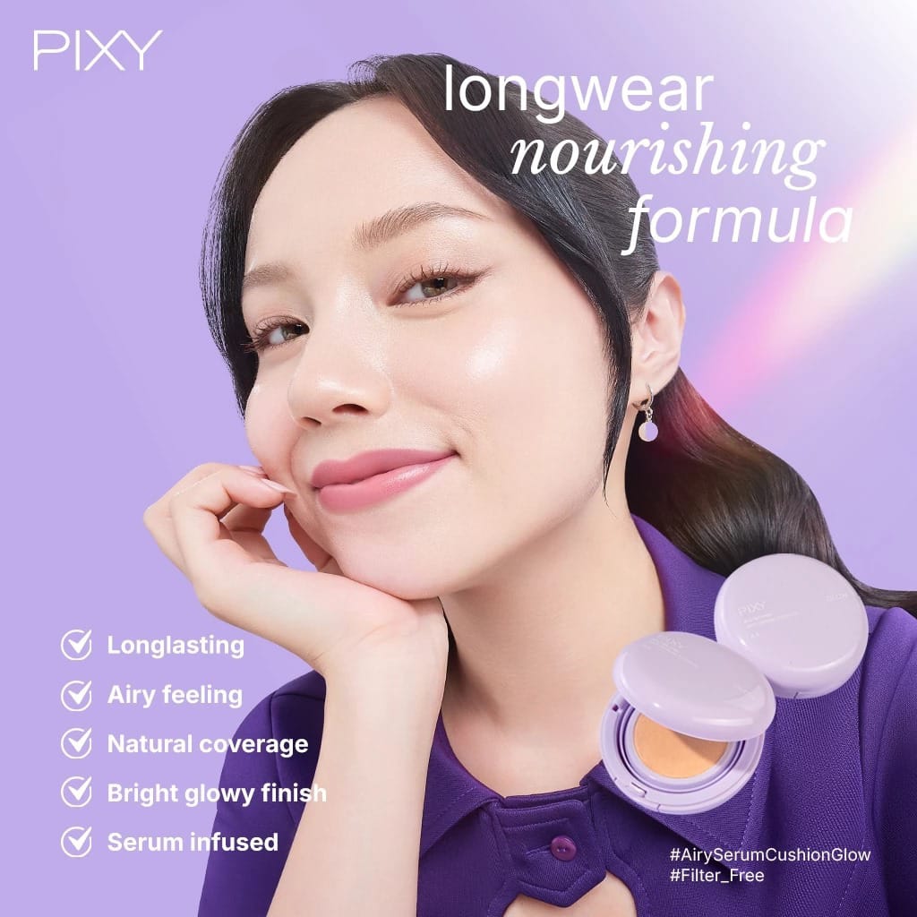 Pixy Airy Serum Cushion Glow 15gr - N23 Light Beige