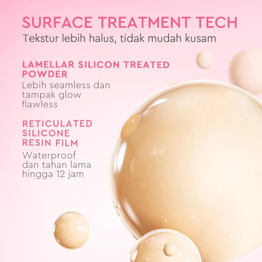 Glad 2 Glow Perfect Cover Cushion REFILL 11gr - 03 Custard