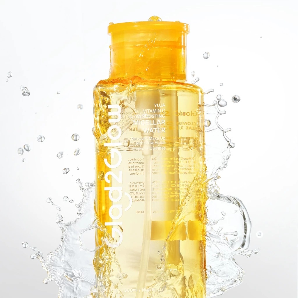 Glad 2 Glow Micellar Water - Yuja Vitamin C Glow Boosting 300ml
